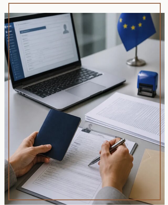 Оформление национальной визы D для переезда и работы в Отрадном