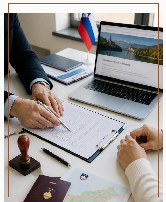 Оформление вида на жительство в Словении под ключ в Отрадном