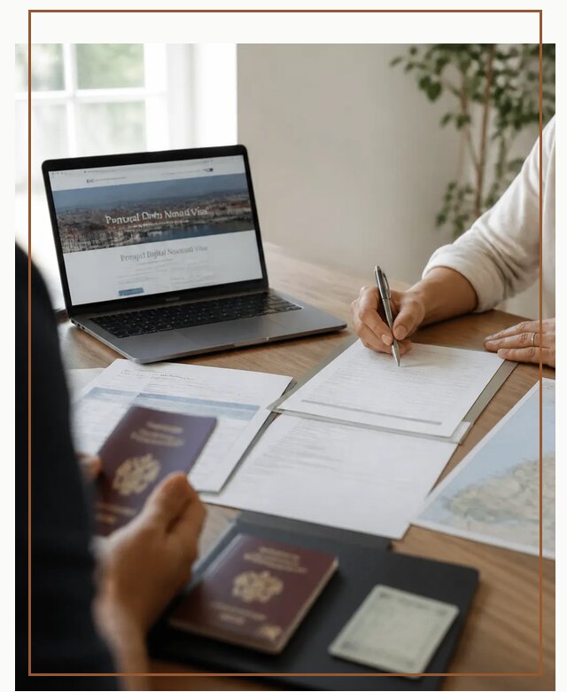 Оформление Digital Nomad и ВНЖ Португалии в Отрадном