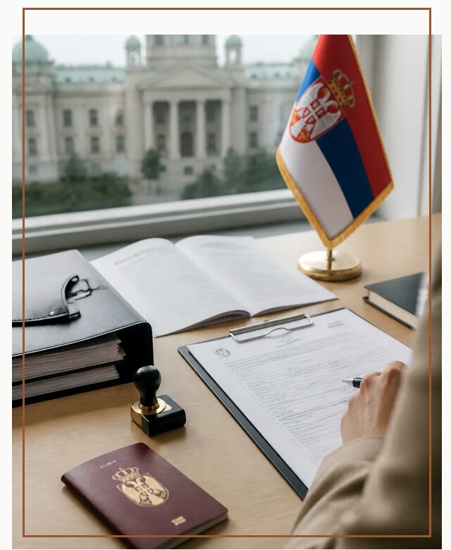 Оформление гражданства Сербии под ключ для переезда в Отрадном