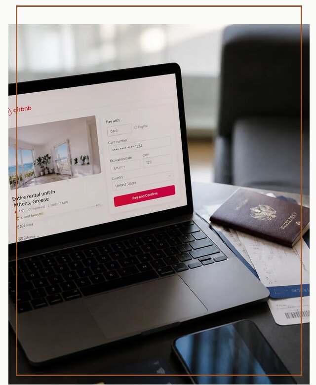 Оплата бронирования Airbnb онлайн для проживания в Отрадном